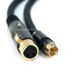 Monoprice XLR Female to RCA Male Cable - 6 Feet - Black | With E21Gold Plated Connectors | 16AWG Shielded Twisted Pair Oxygen-Free Copper Braid - 2 of 3
