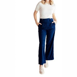 Women's Taylor Corduroy Cotton Pants - CRESCENT - 1 of 4