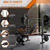 GIKPAL 6-in-1 Multi-Purpose Adjustable Weight Bench Workout Bench Set with Barbel Rack and Leg Developer for Home Gym Strength Training - 2 of 4