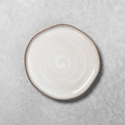 Stoneware Reactive Glaze Salad Plate Gray - Hearth & Hand™ with Magnolia