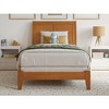 AFI Furnishings Portland Twin Foundation Bed with Charging Station in Light Toffee - 3 of 4
