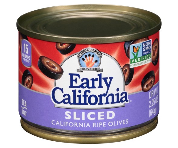 Early California Ripe Sliced Olives - 2.25oz