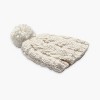 Turtle Fur Millie Beanie - Women's Merino Wool Pom Winter Hat - 2 of 3