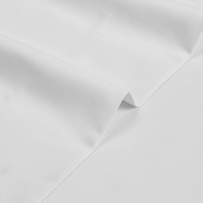 Luxury 1000 Thread Count White Cotton Sateen King Sheet Set
