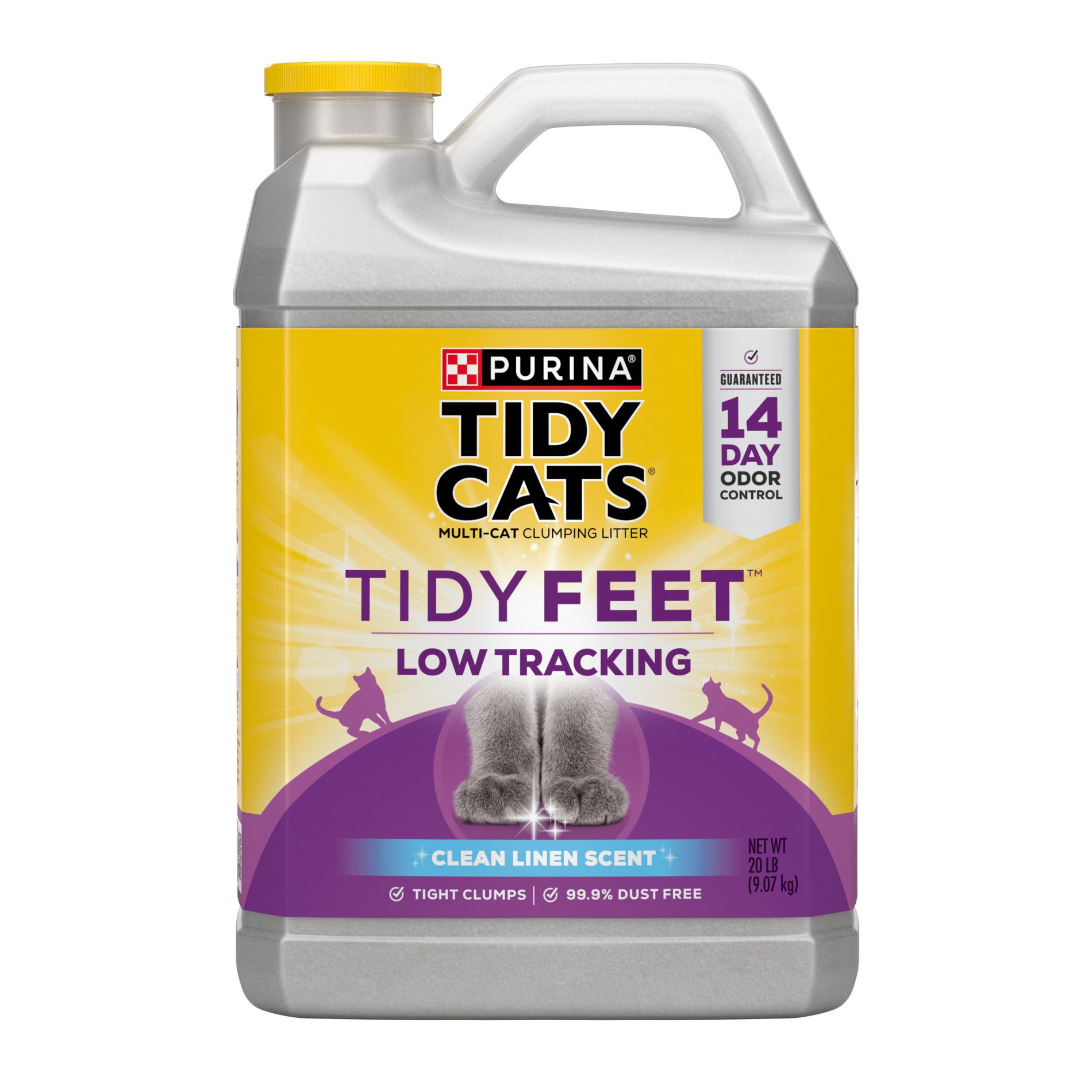 Tidy Cats Clumping Scented Low Dust Cat Litter - 20lbs