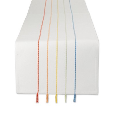Dii Over The Rainbow Stripe Table Runner