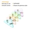 Unique Bargains Triangular Prevent Book Curling Reading Markers Clips - 4 of 4