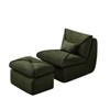 ORRD Compressed Lounge Chair with Ottoman, Modern Sofa for Small Spaces, Easy Assembly Upholstered Chair for Living Room, Bedroom, Studio - 4 of 4