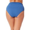 Women's Plus Live In Color High Waisted Shirred Bottom - 2 of 4
