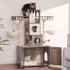 Heybly Cat Tree with Litter Box Enclosure for Indoor Big Cat - 2 of 3