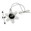 US Military Academy Alumni Metal Snowflake Christmas Tree Holiday Ornament - 3 of 3