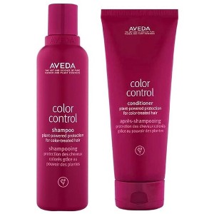 Aveda Color Control Shampoo & Conditioner (6.7 oz / 200 mL DUO SET KIT) Plant-Powered Protection for Color-Treated Hair - 1 of 4