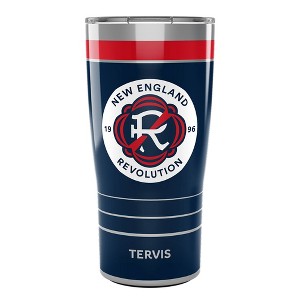 MLS New England Revolution 20oz MVP Stripe Stainless Steel Tumbler - 1 of 3