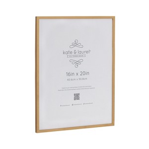 Kate & Laurel All Things Decor 16"x20" Gallery Wall Wood Photo Frame Gold - 1 of 4