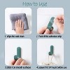 LunaLulinlk 20 Pack Adhesive Hooks Utility Wall Hooks, Cute Key Hooks for Wall Decorative Key Holder Rack, Colorful Self Adhesive Wall Hooks - 4 of 4