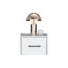TIRAMISUBEST Floating Nightstand - White Mobile File Cabinet - 4 of 4