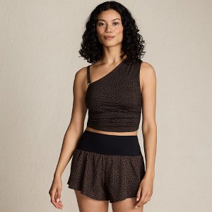 Lands' End Women's 3" Pinchless Flutter Swim Short with Panty - 1 of 4