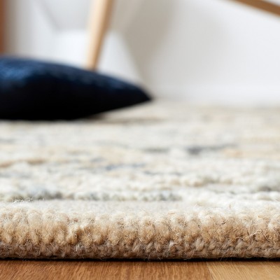 Hand-Tufted Elegance Gray Wool 3' x 5' Area Rug