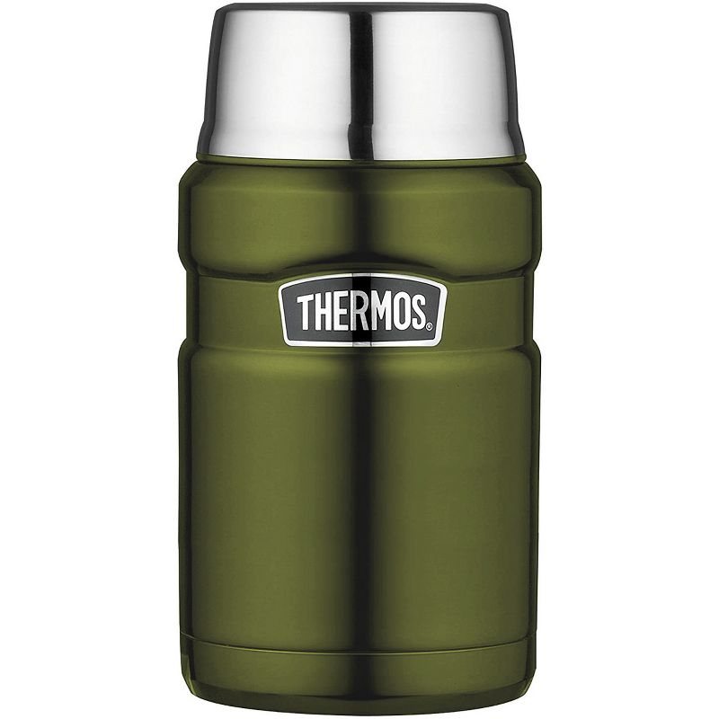 Thermos 24 oz. Stainless King Vacuum Insulated Stainless Steel Food Jar, 1 of 2