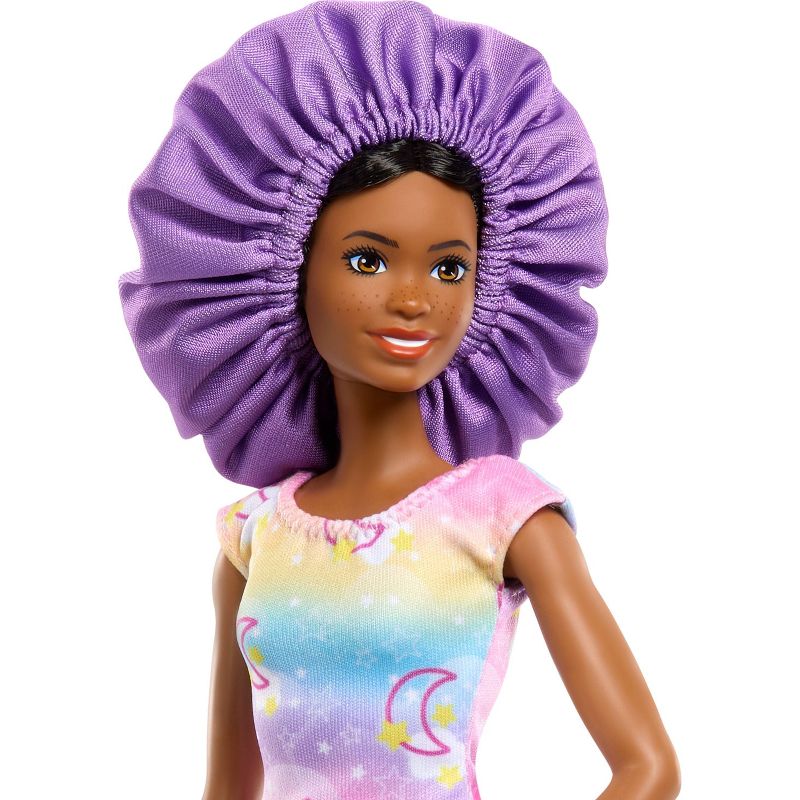 Barbie &#34;Brooklyn&#34; Hairstyling Doll &#38; Playset with 50+ Accessories, Includes Extensions, Bonnet &#38; More (Target Exclusive), 3 of 7