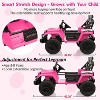 24V Kids Car,2-Seater Ride on Electric Vehicle Truck with Remote Control and LED Lights - 3 of 4