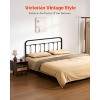 VEVOR Metal Headboard, Queen Size Headboard with Adjustable Height, Metal Headboard for Queen Size Bed, W59.65 x H40.55 x D1.5 inches, Black - 3 of 4