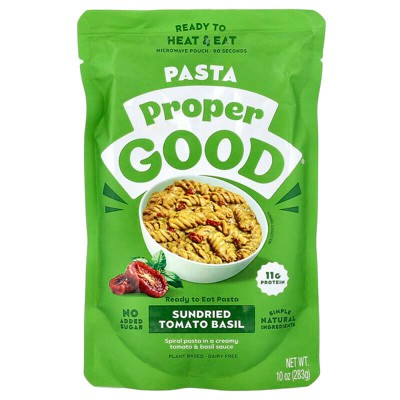 Proper Good, Ready To Eat Pasta, Sundried Tomato Basil, 10 oz