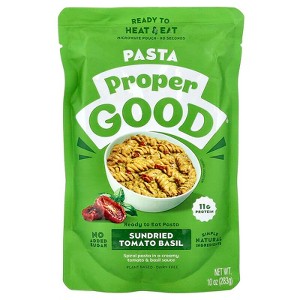 Proper Good, Ready To Eat Pasta, Sundried Tomato Basil, 10 oz - 1 of 4