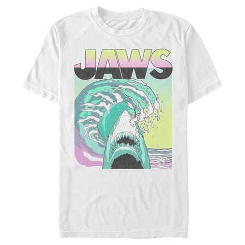 white jaws t shirt