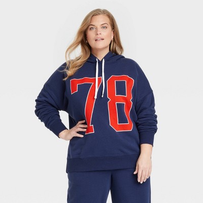 Women's 78 Graphic Sweatshirt - Blue