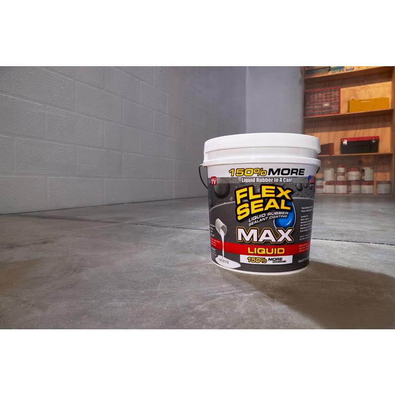 FLEX SEAL Family of Products FLEX SEAL MAX Black Liquid Rubber Sealant Coating 2.5 gal, 5 of 11