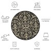 Courtyard CY2663 UV & Stain Resistant Non-Shedding Power Loomed Indoor/Outdoor Rugs - Safavieh - 3 of 4