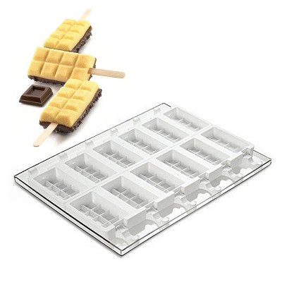 Silikomart Silicone Chocolate Mold: Mini Tablet, 12 Cavities : Target