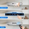 30 inch Range Hood with 3 Speed Exhaust Fan, 700CFM Kitchen Stove Vent Hood, Time Setting, 2x1.5W LED Lamps, 2 Dishwasher-safe Stainless Steel Filters - 2 of 4