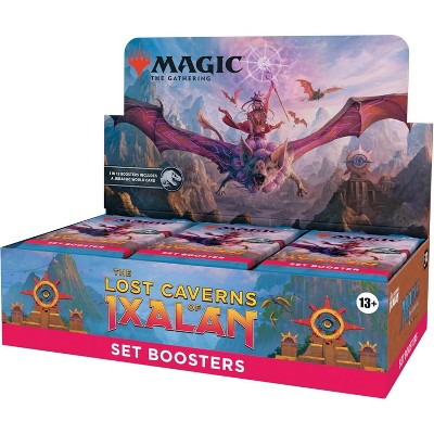 Magic the Gathering Magic: The Gathering The Lost Caverns of Ixalan Set Boosters Box - 30 Booster Set + 1 Box Topper Card (361 Magic Cards)