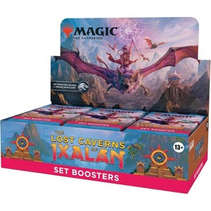 Magic the Gathering Magic: The Gathering The Lost Caverns of Ixalan Set Boosters Box - 30 Booster Set + 1 Box Topper Card (361 Magic Cards) - 1 of 2
