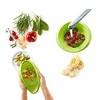 Lekue Collapsible Colander, 7 Inch - Compact Silicone Food Strainer, Space-Saving Kitchen Strainer, BPA-Free & Durable Anti-Slip Handles - Green - 2 of 4