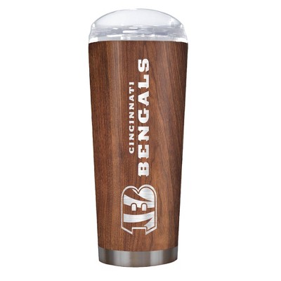 NFL Cincinnati Bengals 18oz Woodgrain Roadie Tumbler