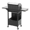 Okak Propane Grill with 3 Burners, Bbq Grill with Stainless Steel Frame and Side Burner, Outdoor Grill for Outdoor Cooking - 4 of 4