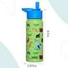 Wildkin 18 oz Stainless Steel Insulated Water Bottle for Kids - 4 of 4