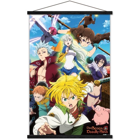 Trends International The Seven Deadly Sins: Season 3 - Key Art Magnetic