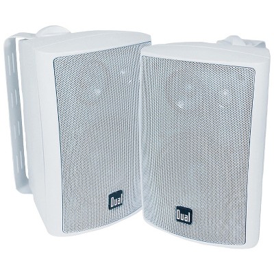 Dual 4" 3-Way Indoor/Outdoor Speakers DULLU47PW