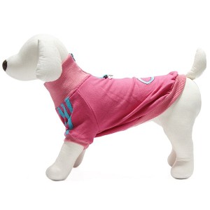 Gooby Track Shirt for Dogs, XLarge, Pink - 1 of 1