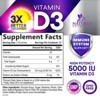 Vitamin D3 Gummies - Extra Strength 125mcg 5000IU Supplement for Adults and Kids - 60 Gummies;120 Gummies - 2 of 4
