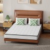BestMassage 8 Inch Hybrid Mattress with Innerspring and Foam Fiberglass Free Medium Firm Ideal for Back Stomach and Side Sleepers, Queen - 2 of 4