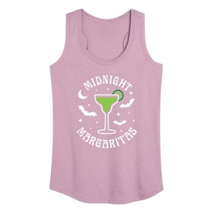 Women's - Instant Message - Midnight Margaritas Graphic Racerback Tank - 1 of 4