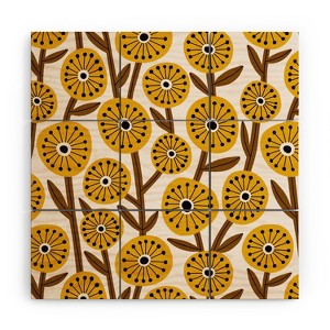 Alisa Galitsyna Mid Century Garden Wood Wall Mural - Society6 - 1 of 2