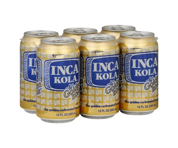 Inca Kola The Golden Kola - 6pk/12 fl oz Cans