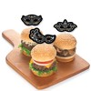 Big Dot of Happiness Masquerade - Dessert Cupcake Toppers - Venetian Mask Party Clear Treat Picks - Set of 24 - 3 of 4