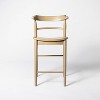 Kaysville Curved Back Wood Counter Height Barstool - Threshold™ designed with Studio McGee - image 3 of 4